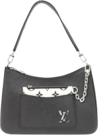 Louis Vuitton Pre-owned Vintage Shoulder Pouch - Dames - Vintage Schoudertas - Zwart - ONE Size - Vintage