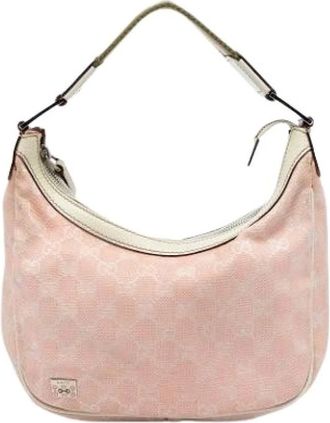 Gucci Pre-owned Shoulder Bags, female, Pink, Size: ONE SIZE Pre-owned Shoulder Bag