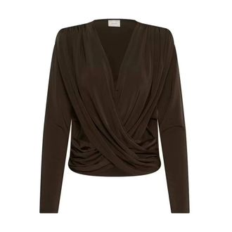Gestuz GZjosefi Blusa - Blouses & Shirts - Mujer - Marr&oacute;n - S