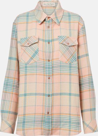 God's True Cashmere Camicia Lover in cashmere a quadri