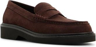 G.H. Bass & Co. Grace Penny Loafer in Dark Brown at Nordstrom, Size 10.5
