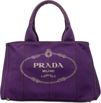 Prada Pre-owned Prada Canvas Canapa Logo Tote Ladies Y851HY4REV3TDGW0