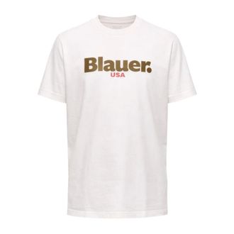 Blauer Ernst T-Shirt - male - Blauer - T-Shirts - White - M - Tops