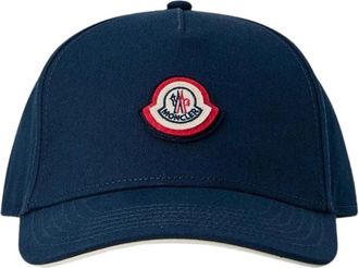 Moncler Caps - Heren - Petten - Blauw - ONE Size - Accessoires