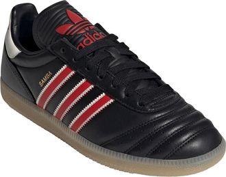 adidas Gender Inclusive Samba 62 Sneaker in Core Black/Red/Gum 3 at Nordstrom, Size 10.5 Womens