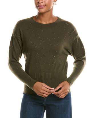 Brodie Foiled Star Cashmere Sweater