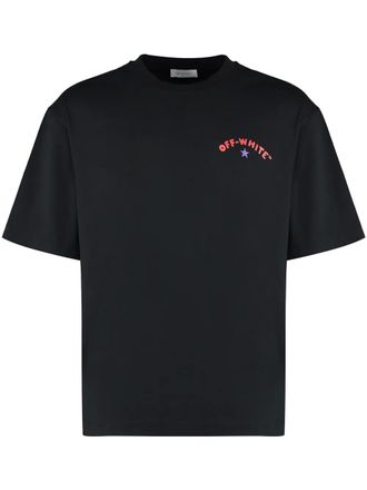 Off-white Star Arrow T-shirt - men - Cotton - M - Black