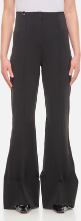 Jacquemus Black Apollo flared tousers