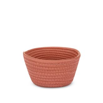 KASANOVA Cestino portaoggetti bagno 14x8,5 cm mattone in polipropilene