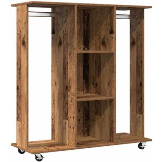 vidaXL Guardaroba Legno vecchio 102 x 38 x 110 cm Legno multistrato vidaXL