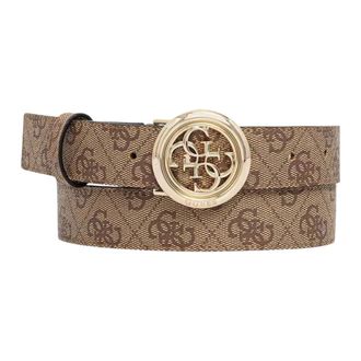 Guess Accessoires, Dames, Beige, L, Leer, Janie Verstelbare Riem
