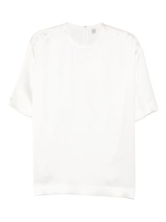 Toteme White Crew Neck T-Shirt