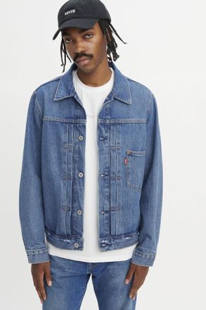 Levi's Chaqueta Trucker Type I - Hombre - XL - Azul / Medium Indigo Stonewash