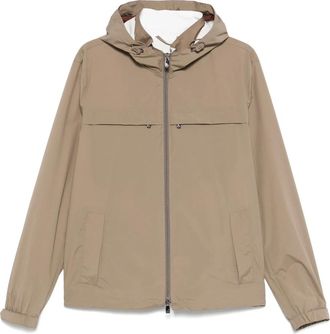 Corneliani Heren, Jassen, Beige, Maat: 2XL Polyamide