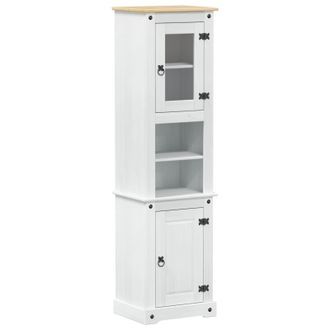 vidaXL Mueble De Cuarto De Ba&ntilde;o 50 X 40 X 185 Cm Madera De Pino Macizo Vidaxl