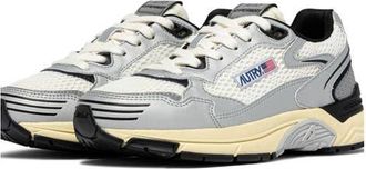 Autry Hyperway Low Sneaker in Silver/Black at Nordstrom, Size 10Us