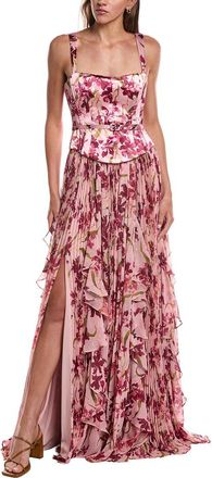 Cinq &agrave; Sept Cinq &Agrave; Sept Trailing Hibiscus Leema Gown