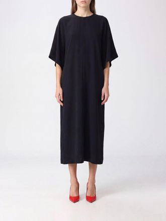 Stella McCartney Cr&ecirc;pe Midi Tunic Dress with Teardrop Back
