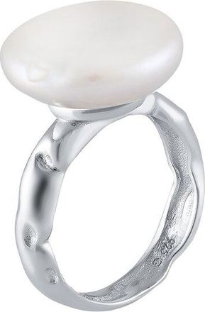 Splendid Pearls Silver 14-16Mmmm Pearl Ring
