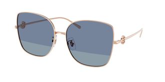 Tory Burch TY6106D Asian Fit 33584U Womens Sunglasses Gold Size 60