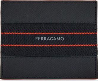 Ferragamo Uomo Porta carte di credito Nero