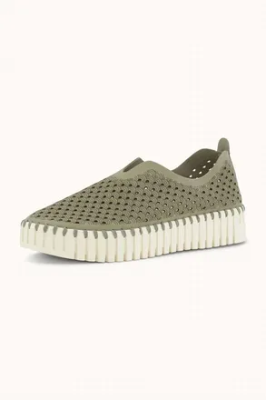 Ilse Jacobsen Womens Tulip 3373 Platform Shoes In Army
