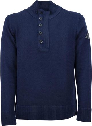 Roy Rogers Heren, Truien, Blauw, Maat: XL Wol