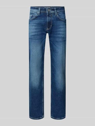M.A.C Straight Leg Jeans im 5-Pocket-Design in Blau, Gr&ouml;&szlig;e 34/30