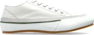 Maison Margiela Traveller Canvas Sneakers - Heren - Sneakers - Wit - 40 EU - Leer - Schoenen
