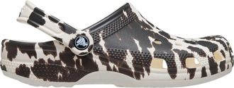 Crocs Schoenen, unisex, Veelkleurig, 38 EU, Leer, Classic Pop Animal Clog