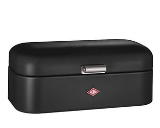 WESCO Grandy Panera Acero Negro Mate 42x22x17 Cm