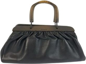 Gucci Pre-owned Handbags, female, Black, Size: ONE SIZE Pre-owned Vintage Handbag