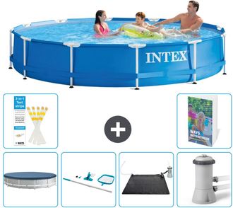 Intex Piscina Con Estructura Redonda - 366x76 Cm - 7-piezas S67