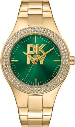 DKNY Fashion Green Dial Ladies Watch DK1L025M0055
