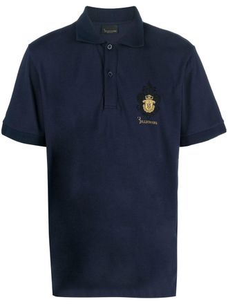 Billionaire Boys Club embroidered-logo polo shirt - Blue