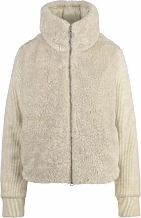Bomboogie Driemateriaal Jas met Imitatiebont - Dames - Winterjassen - Grijs - M - Wol - Jassen