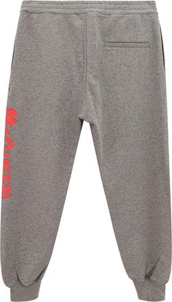 Alexander McQueen Womens Gray Cotton Athletic Pants