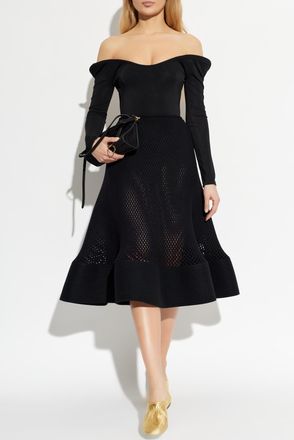 Alaia Long-sleeve Bodysuit, Womens, Black