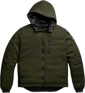Canada Goose Donsjack met capuchon en rits - Groen