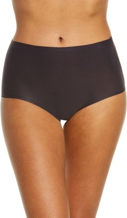 Chantelle Soft Stretch High Waist Briefs in Ink-Vb at Nordstrom