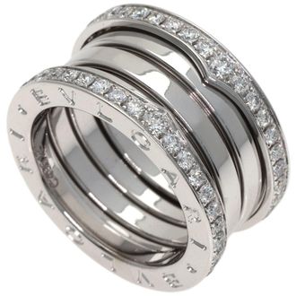 Bulgari White Gold (18K) Band Ring (Pre-Owned)