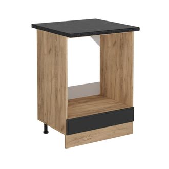 Vicco Armario Para Horno Empotrado R-line, Antracita Casa De Campo, 60 Cm, Et Antracita Vicco
