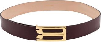 Victoria Beckham Jumbo Frame Riem - Dames - Riemen - Rood - 90 CM - Leer - Accessoires