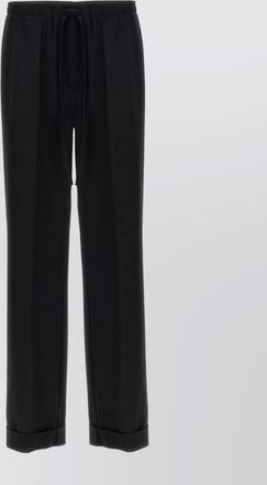 Dolce & Gabbana virgin wool straight-leg trousers