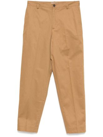 Maison Kitsun&eacute; straight chino - men - Cotton - 38 - Neutrals