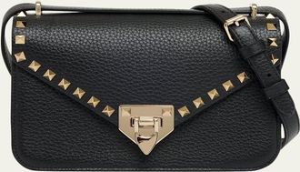 Valentino Garavani Small Rockstud Leather Shoulder Bag