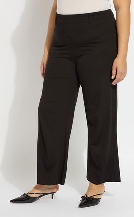 Lyss&eacute; Erin Wide Leg Ponte Curvy (28 Inseam)