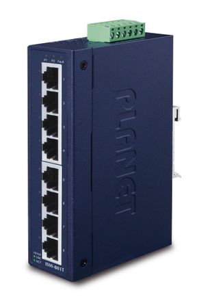 Planet Ip30 Slim Tipo 8-p Industrial, Isw-801t
