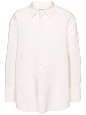 Saint Laurent Button-up overhemd - Beige