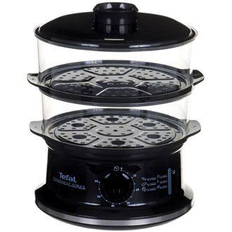 T-fal Convenient Vc1401 - Vaporera Saludable Para Toda La Familia, 6l